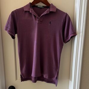 Polo by Ralph Lauren Men's Polo Shirt in Deep Purple
